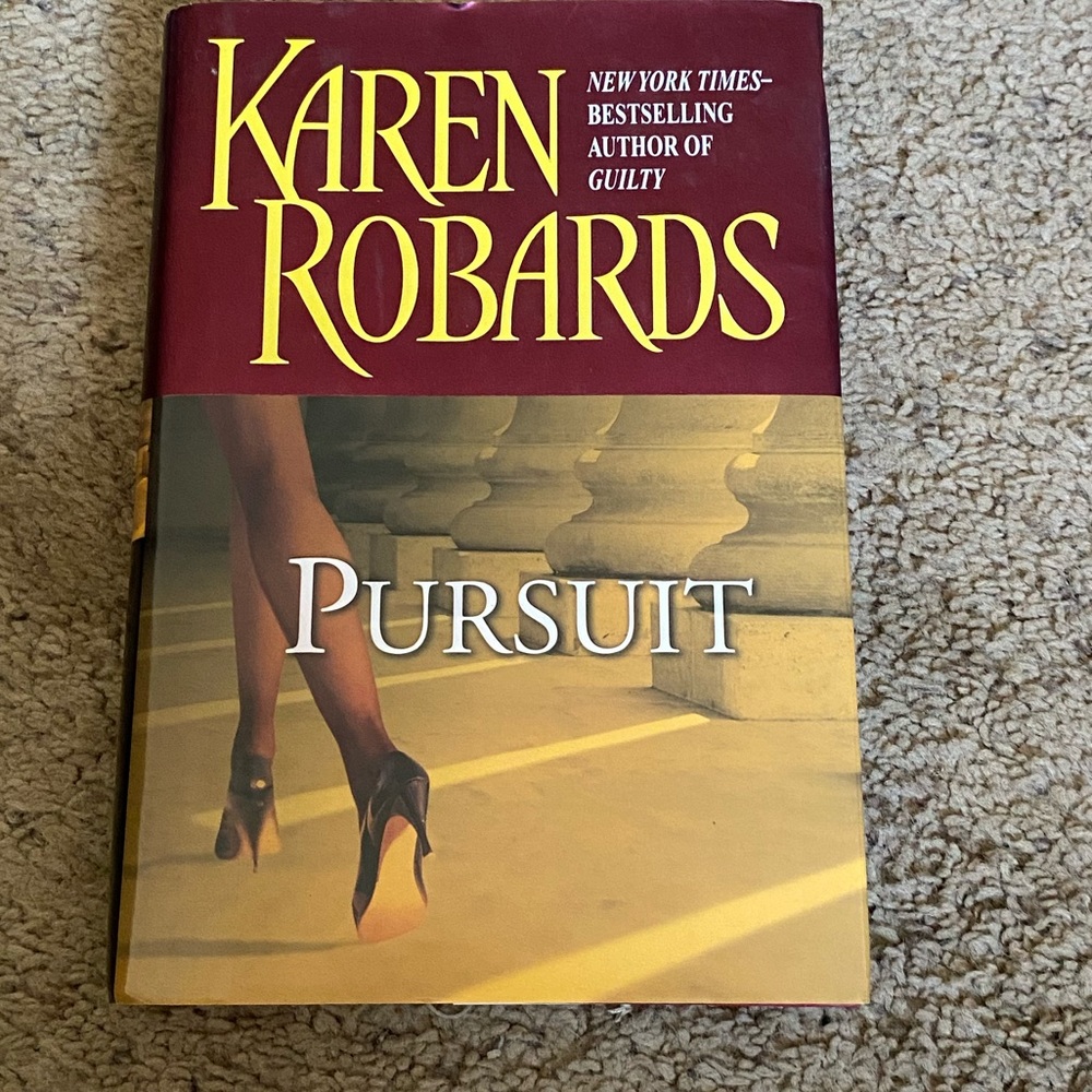 Karen Roberts Pursuit Hard Cover Book